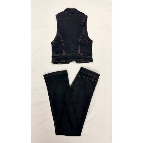 Grunge Western I.AM.GIA Rebellion Embroidered Denim Set| Festival | XXS | EUC - Picture 12 of 15